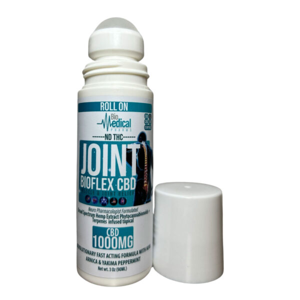 1000mg CBD oil roll on for muscle and joint relief